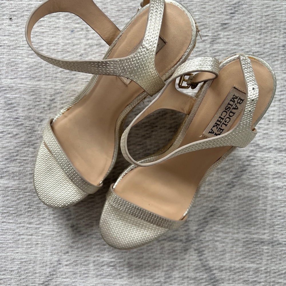 Badgley Mischka wedges